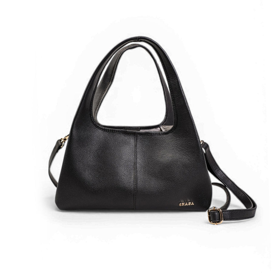 Skaza Black Hobo Handbag