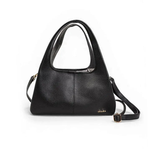 Skaza Black Hobo Handbag