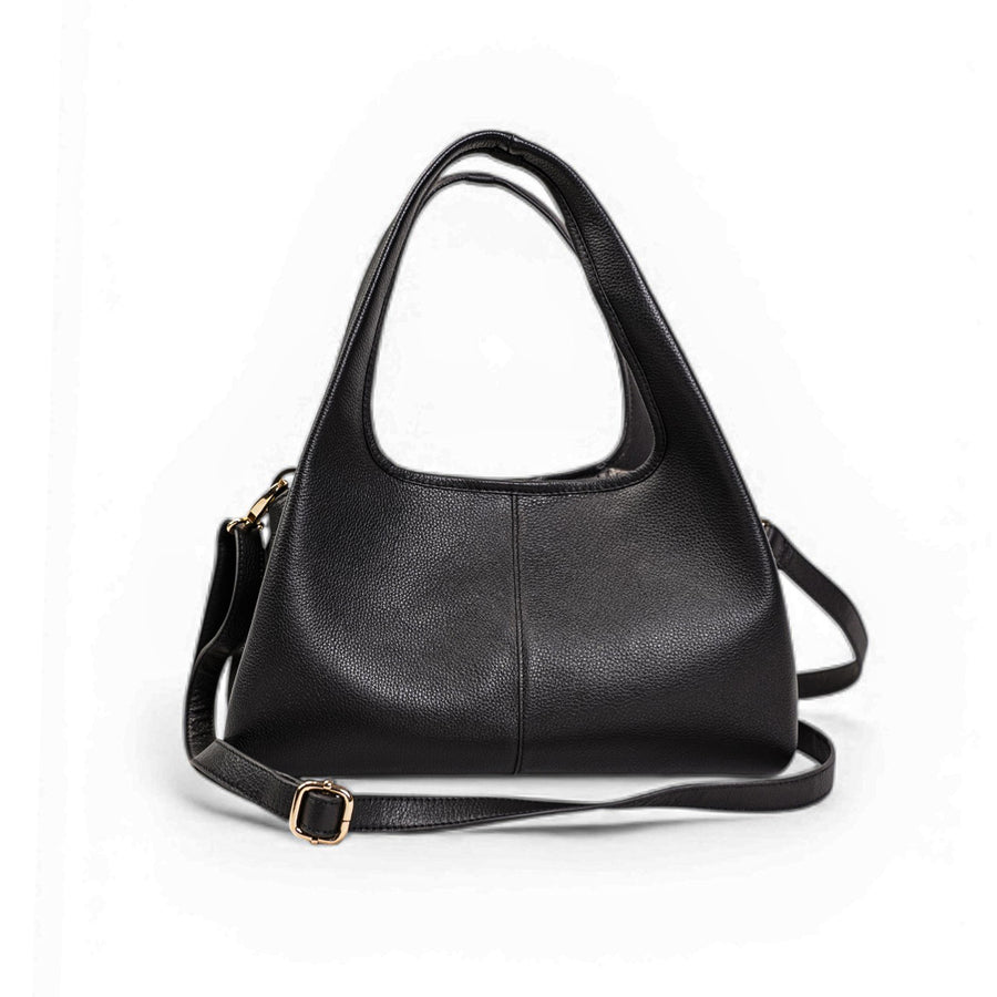 Skaza Black Hobo Handbag