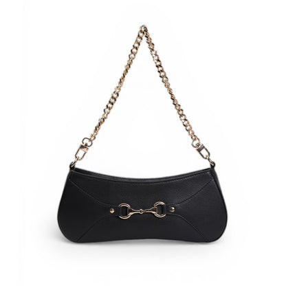Skaza Black Statement Shoulder Bag