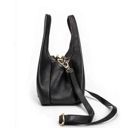 Skaza Black Hobo Handbag