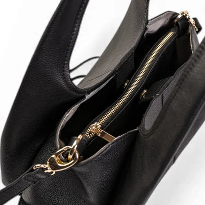 Skaza Black Hobo Handbag