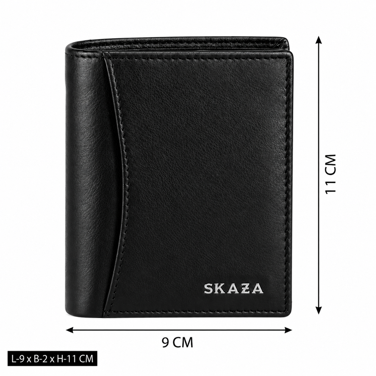 SKAZA Signature Bi-Fold Wallet