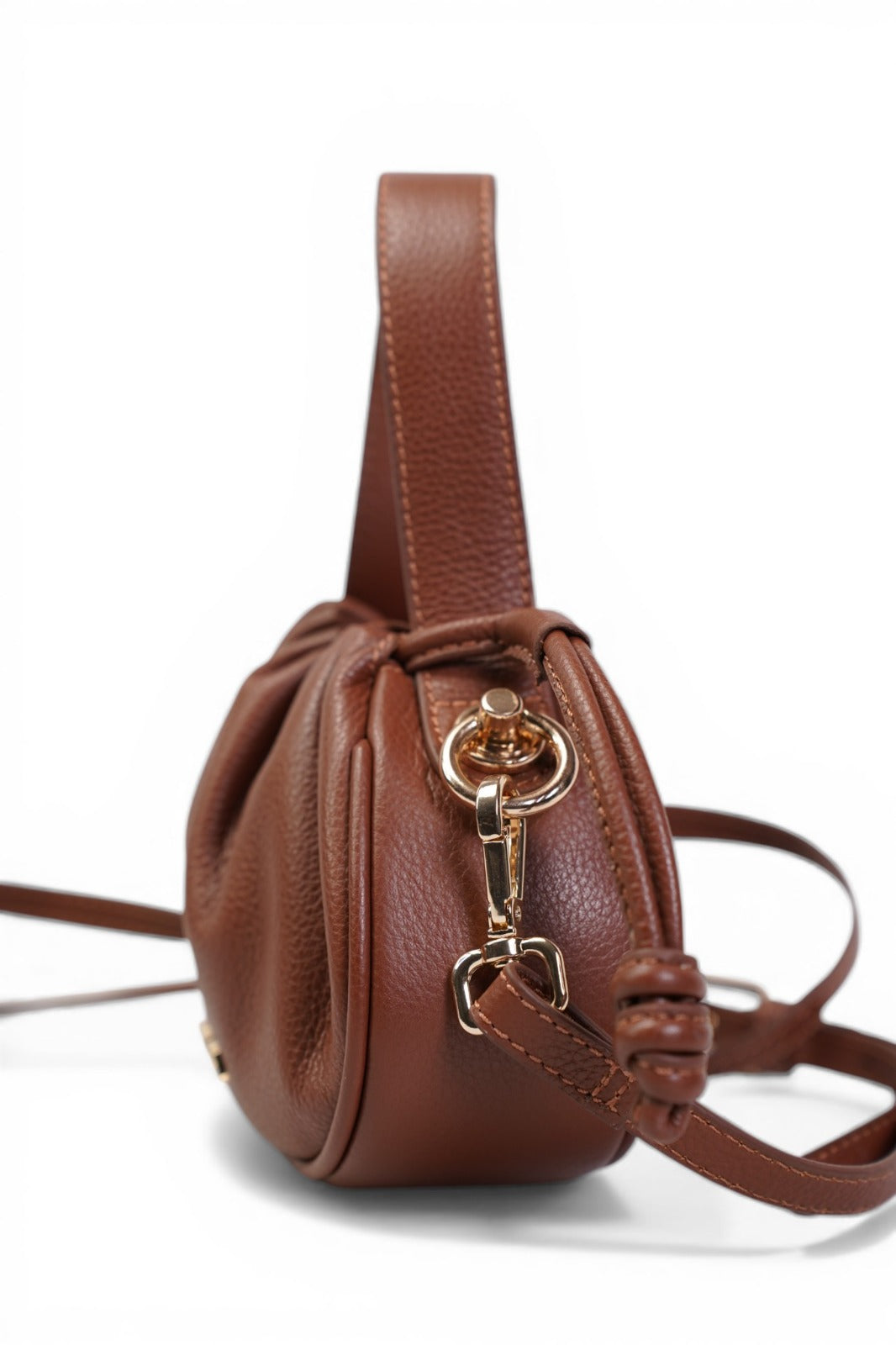 SKAZA Leather Pouch Handbag