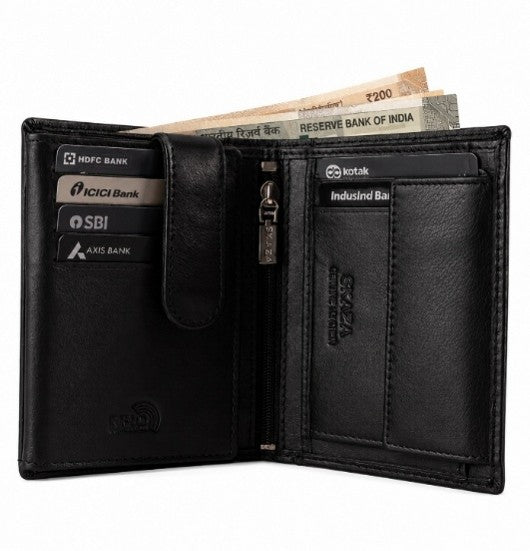 SKAZA Signature Bi-Fold Wallet